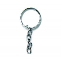 Argola Batida 22mm c/ Corrente