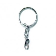 Argola Batida 22mm c/ Corrente