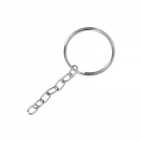 Argola Simples 20mm c/ Corrente