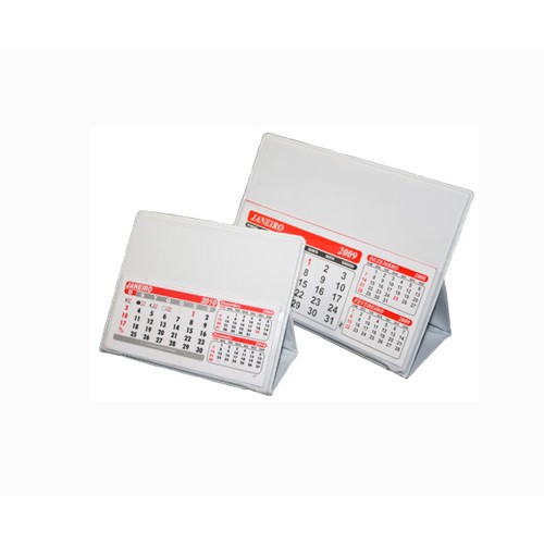 Calendário de Mesa PVC Pequeno